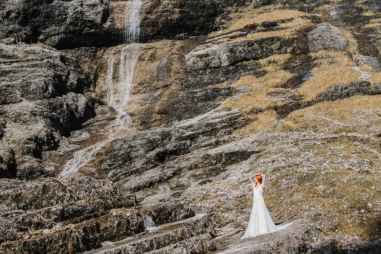 Bridalshoot Wasserfall